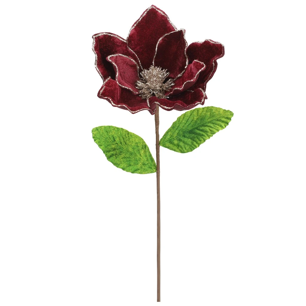 Top 10 β Burgundy Magnolia Velvet Christmas Stem by Ashland® π 4 Top 10 β Burgundy Magnolia Velvet Christmas Stem by Ashland® π - Image 2