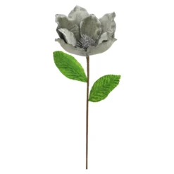 Best Pirce ✨ Glittery Gray Velvet Magnolia Stem by Ashland® ✨