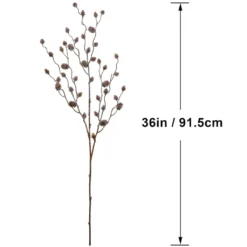 Flash Sale ⭐ Mini Frosted Pinecone Stem by Ashland® 😍 -Outlet Yuletide Joy Store 10701047 3