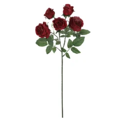 Cheap ⌛ Iced Red Rose Stem by Ashland® 🔔 -Outlet Yuletide Joy Store 10701048 2
