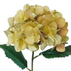 Coupon 👍 Gold Metallic Hydrangea Stem by Ashland® ⌛ -Outlet Yuletide Joy Store 10701049 2