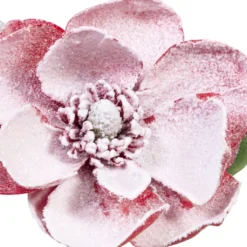 Buy ❤️ Red Snow Covered Magnolia Stem by Ashland® 😍 -Outlet Yuletide Joy Store 10701052 2