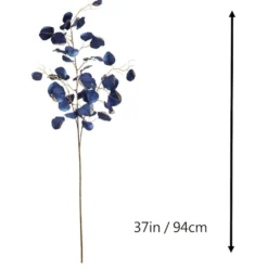 Best Sale ⌛ Dark Blue Eucalyptus Stem by Ashland® ✔️ -Outlet Yuletide Joy Store 10701063 3