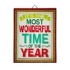 Promo 🌟 Wonderful Time of the Year Wall Hanging by Ashland® ✨ -Outlet Yuletide Joy Store 10701080 1