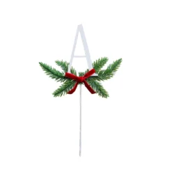 Discount ❤️ Christmas Pine Sprig Letter A Pick by Ashland® ⌛