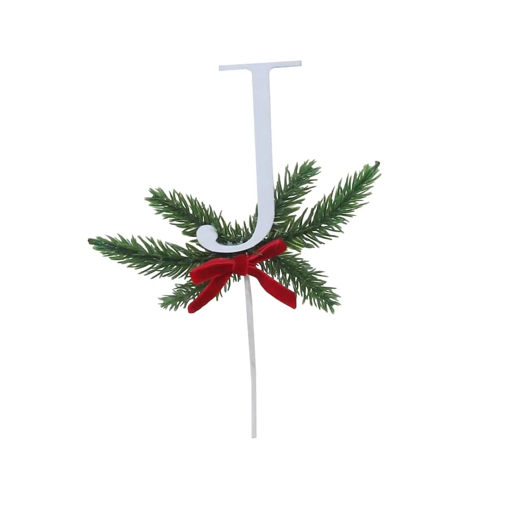 Best deal 😉 Christmas Pine Sprig Letter J Pick by Ashland® ❤️ 3 Best deal 😉 Christmas Pine Sprig Letter J Pick by Ashland® ❤️