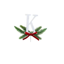 Best reviews of 😍 Christmas Pine Sprig Letter K Pick by Ashland® ✨ -Outlet Yuletide Joy Store 10701115 2