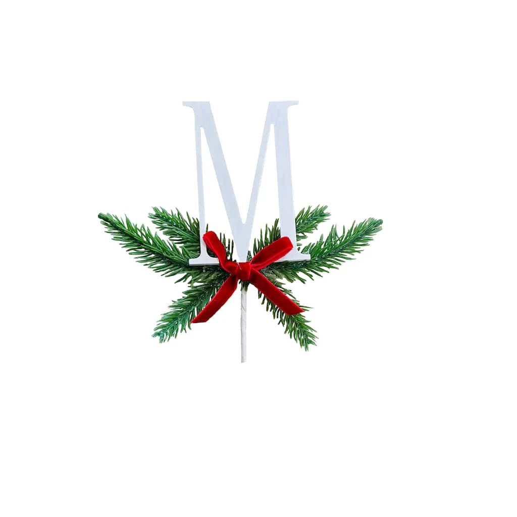 Best deal π Christmas Pine Sprig Letter M Pick by Ashland® π 4 Best deal π Christmas Pine Sprig Letter M Pick by Ashland® π - Image 2