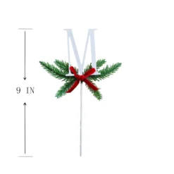 Best deal π Christmas Pine Sprig Letter M Pick by Ashland® π 7 Best deal π Christmas Pine Sprig Letter M Pick by Ashland® π -Outlet Yuletide Joy Store 10701122 3