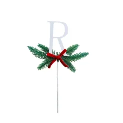 Best Sale ✨ Christmas Pine Sprig Letter R Pick by Ashland® ✔️