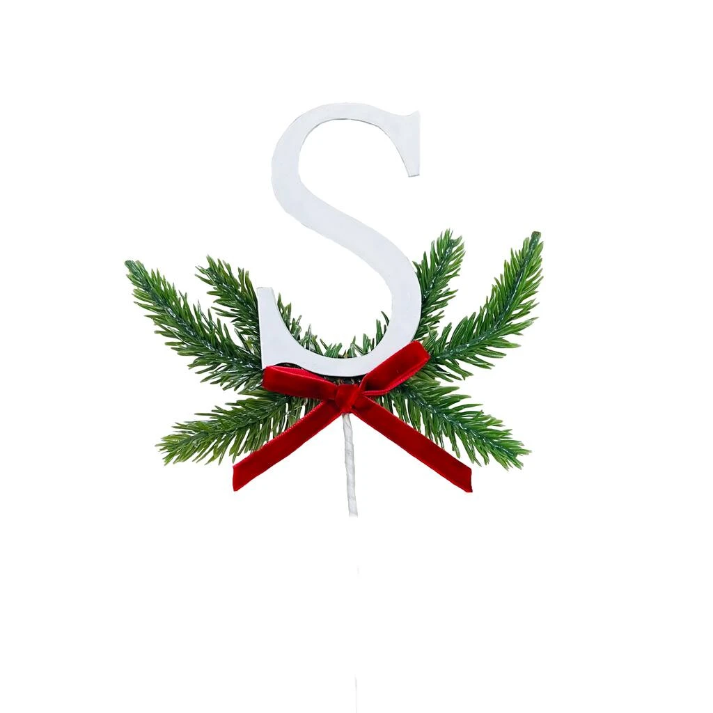 Cheapest 🛒 Christmas Pine Sprig Letter S Pick by Ashland® ⭐ 4 Cheapest 🛒 Christmas Pine Sprig Letter S Pick by Ashland® ⭐ - Image 2
