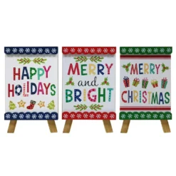 Budget 🥰 Assorted Mini Tabletop ❄ Christmas Sign by Ashland® 🔥
