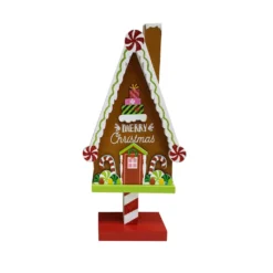 Best Pirce 🎁 Assorted 11'' Wooden House Tabletop ❄ Christmas Sign by Ashland® ✔️ -Outlet Yuletide Joy Store 10701166 3