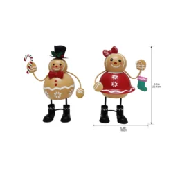 Deals 🥰 Assorted 8.8" Gingerbread Tabletop Bobble Figure by Ashland® 👍 -Outlet Yuletide Joy Store 10701169 3
