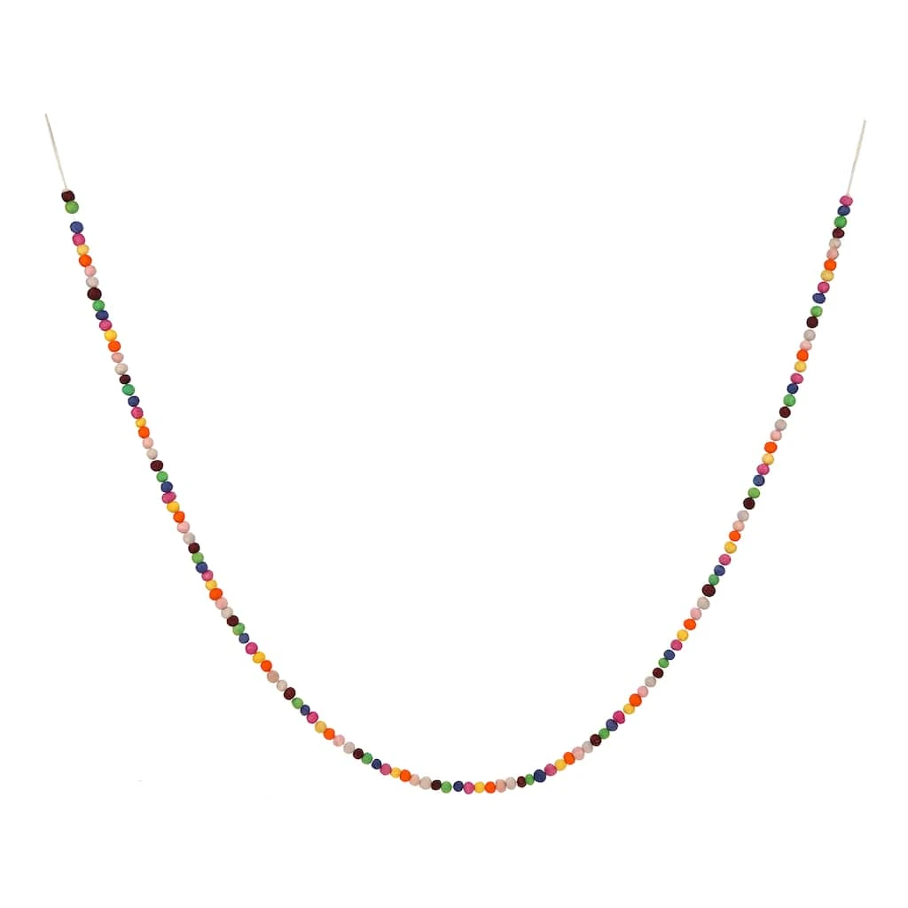 Hot Sale π₯° Assorted 6ft. Holiday Pom Pom Garland by Ashland® π 4 Hot Sale π₯° Assorted 6ft. Holiday Pom Pom Garland by Ashland® π - Image 2