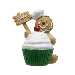Outlet 🔔 Assorted 4.6" Gingerbread Man Cupcake Decoration by Ashland® 💯 -Outlet Yuletide Joy Store 10701182 6