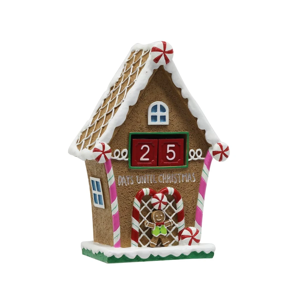Discount π― 8" Gingerbread House Countdown Decoration by Ashland® π 5 Discount π― 8" Gingerbread House Countdown Decoration by Ashland® π - Image 3
