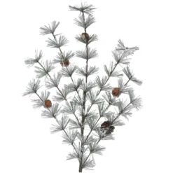 Best Sale 🧨 Flocked Pine & Pinecone Stem by Ashland® ✨ -Outlet Yuletide Joy Store 10701274 3