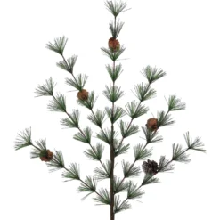 Best Sale 🧨 Flocked Pine & Pinecone Stem by Ashland® ✨ -Outlet Yuletide Joy Store 10701274 4