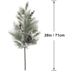 Brand new ⭐ Snowy Pine Leaf, Berry & Pinecone Stem by Ashland® 🤩 7 Brand new ⭐ Snowy Pine Leaf, Berry & Pinecone Stem by Ashland® 🤩 -Outlet Yuletide Joy Store 10701278 3