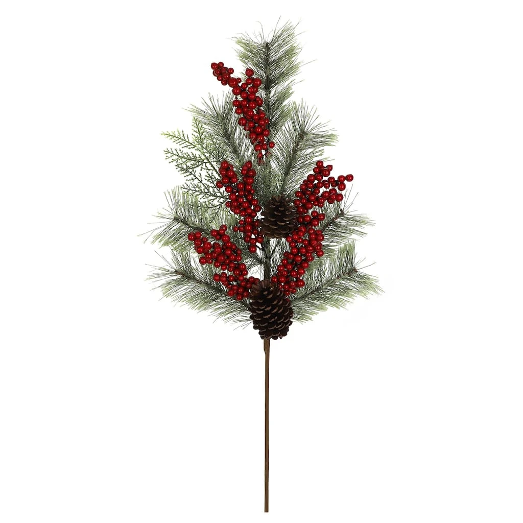 Top 10 🔥 Cashmere Pine with Red Berries Stem by Ashland® 👍 3 Top 10 🔥 Cashmere Pine with Red Berries Stem by Ashland® 👍
