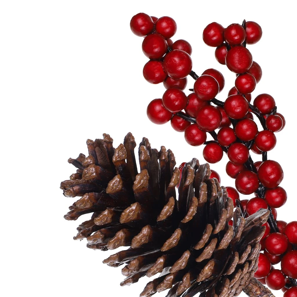 Top 10 🔥 Cashmere Pine with Red Berries Stem by Ashland® 👍 4 Top 10 🔥 Cashmere Pine with Red Berries Stem by Ashland® 👍 - Image 2