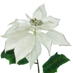 Coupon ⭐ Silver Poinsettia Stem by Ashland® 😀 -Outlet Yuletide Joy Store 10701317 2