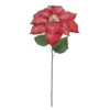 Outlet ✨ Iced Red Poinsettia Stem by Ashland® ⌛