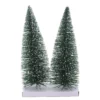 Top 10 ⭐ 12" Green Bottle Brush Trees, 2ct. by Ashland® 🎁 -Outlet Yuletide Joy Store 10701485 1