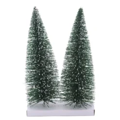 Top 10 ⭐ 12" Green Bottle Brush Trees, 2ct. by Ashland® 🎁