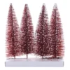 Wholesale ✔️ 8" Red Bottle Brush Trees, 4ct. by Ashland® 🔥 -Outlet Yuletide Joy Store 10701497 1