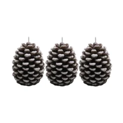 Coupon 🥰 Pinecone Candles by Ashland®, 3ct. ❤️