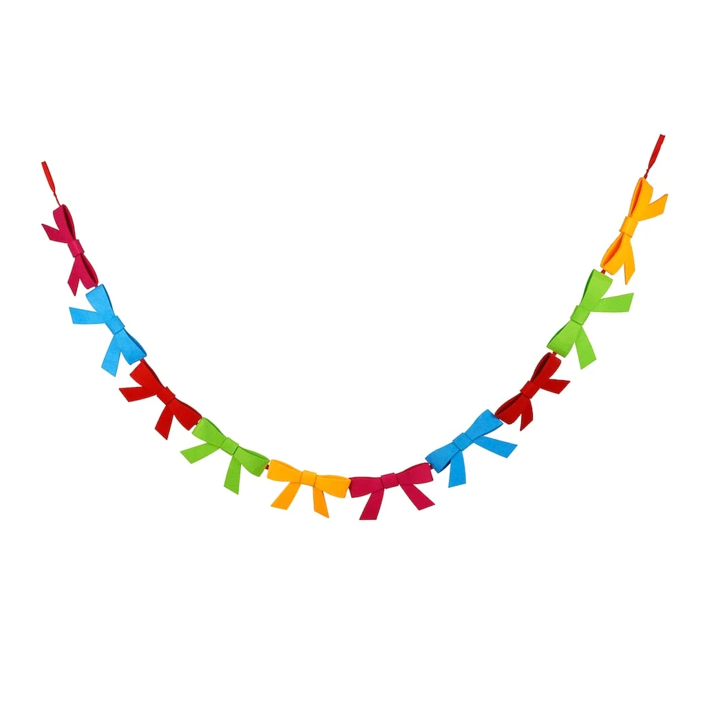Discount β¨ 6ft. Fabric Bow Garland by Ashland® π 4 Discount β¨ 6ft. Fabric Bow Garland by Ashland® π - Image 2