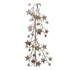 Deals 🎉 6ft. Metallic Glitter Star Garland by Ashland® ❤️