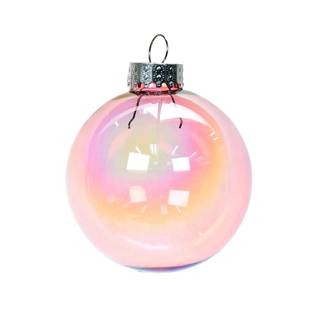 Brand new ❤️ Assorted 8ct. 2.5" Light Pink Glass Ball Ornaments by Ashland® 🎉 5 Brand new ❤️ Assorted 8ct. 2.5" Light Pink Glass Ball Ornaments by Ashland® 🎉 - Image 3