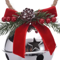 Cheapest ⌛ 6.5" Silver Bell Hanger Decoration by Ashland® 🛒 -Outlet Yuletide Joy Store 10701627 2