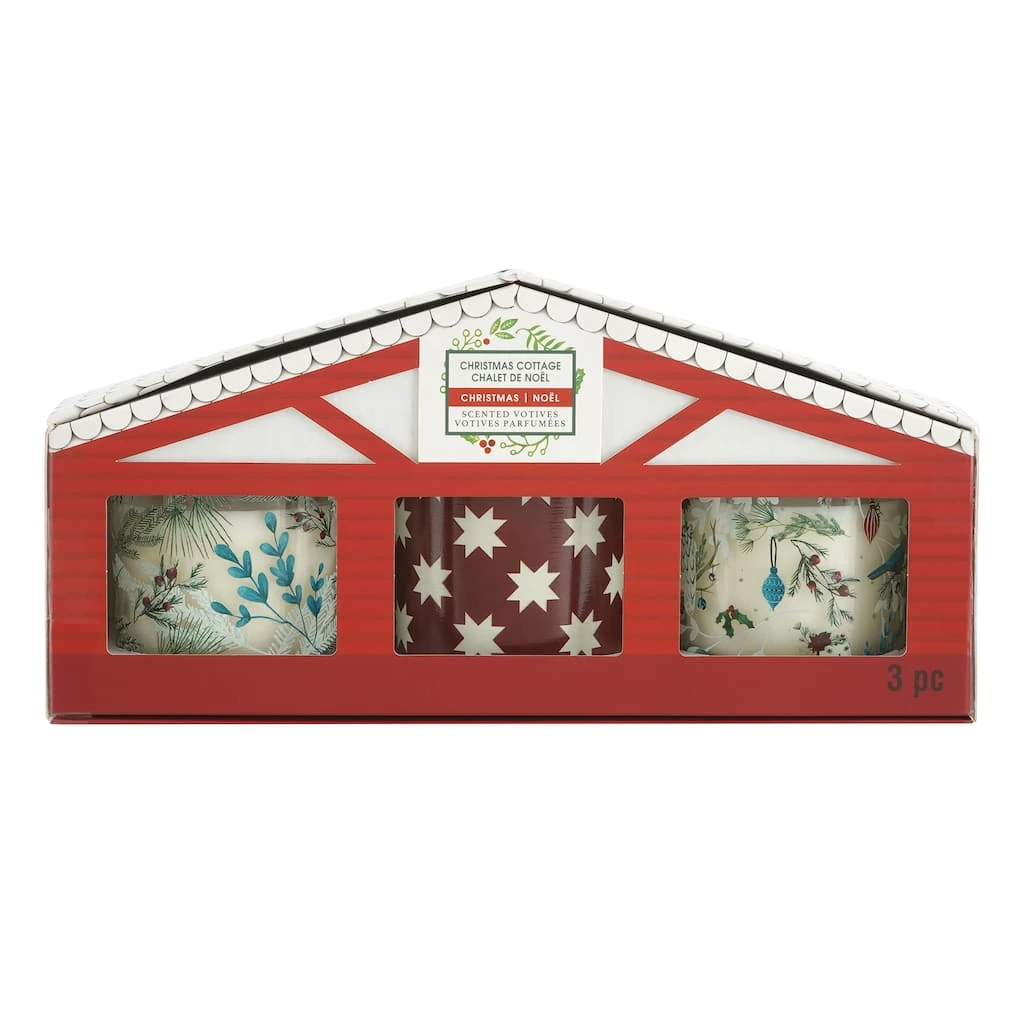 Best deal ⭐ Christmas Cottage Scented Votive Candle Gift Set by Ashland® ⌛ 3 Best deal ⭐ Christmas Cottage Scented Votive Candle Gift Set by Ashland® ⌛