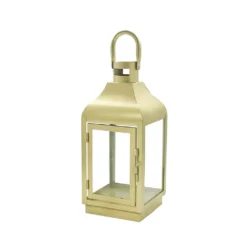 Best Sale ⭐ 12" Gold Lantern by Ashland® ✨ -Outlet Yuletide Joy Store 10701721 2