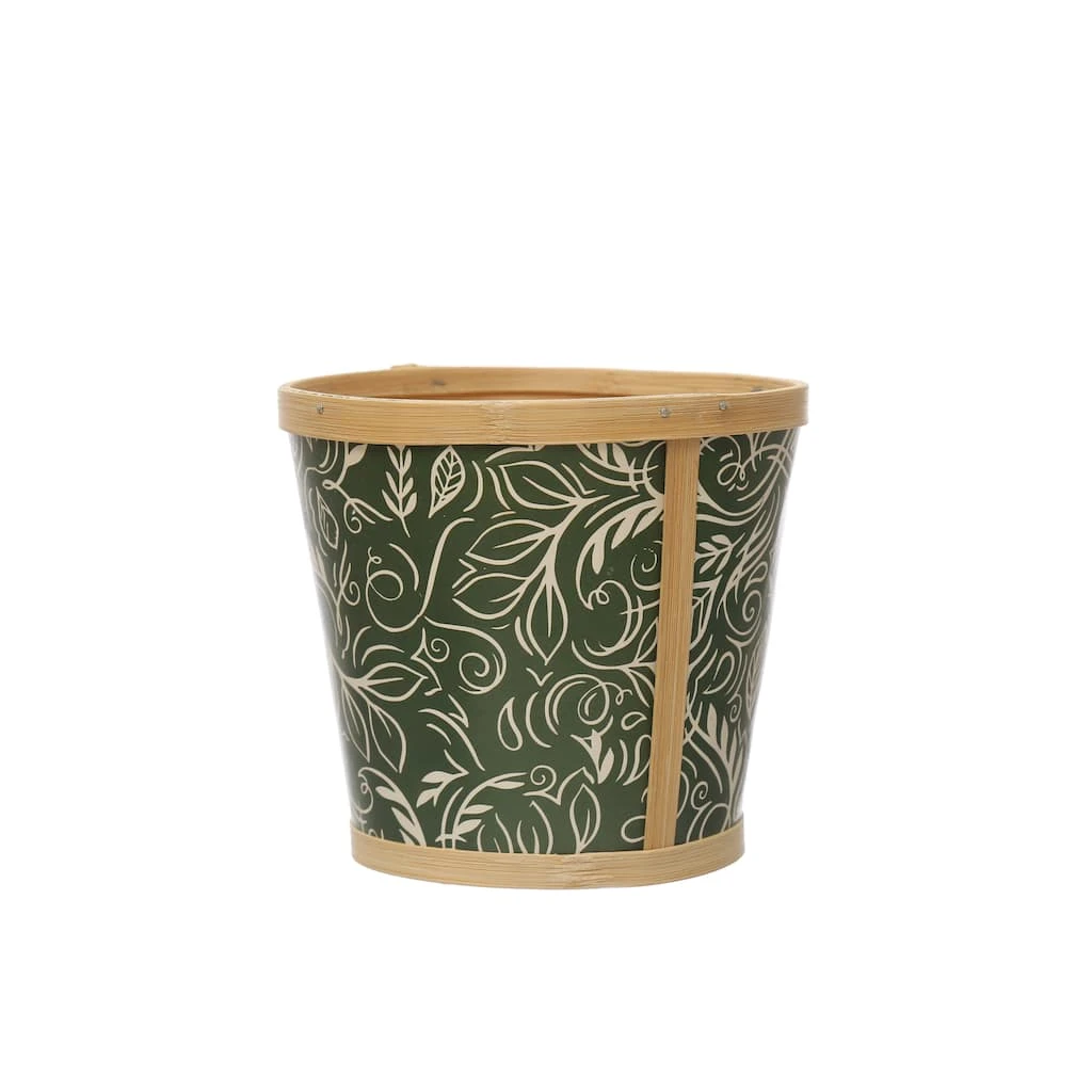 Cheap π 6" Green Bamboo Print Pot by Ashland® β¨ 4 Cheap π 6" Green Bamboo Print Pot by Ashland® β¨ - Image 2