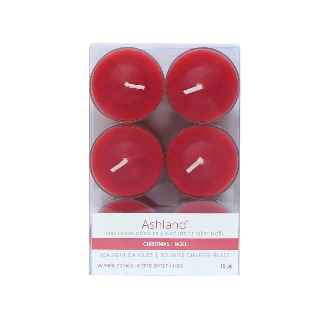 Best Pirce π― Mrs. Claus Cookies Scented Tealight Candles by Ashland®, 12ct. π 3 Best Pirce π― Mrs. Claus Cookies Scented Tealight Candles by Ashland®, 12ct. π