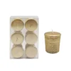 Discount ❤️ Textured Gold Votive Candles by Ashland®, 6ct. 🤩 -Outlet Yuletide Joy Store 10701848 1