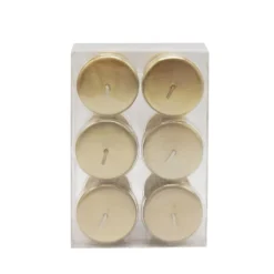 Discount ❤️ Textured Gold Votive Candles by Ashland®, 6ct. 🤩 -Outlet Yuletide Joy Store 10701848 3