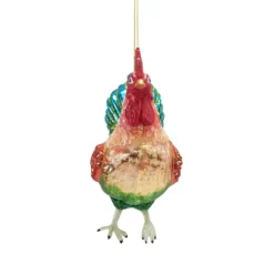 Deals 💯 Glass Rooster Ornament by Ashland® 🔔 -Outlet Yuletide Joy Store 10701849 2