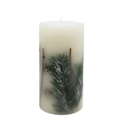Buy ❤️ 3" x 6" 🧨 Christmas Cottage Scented Pillar Candle by Ashland® ⌛ -Outlet Yuletide Joy Store 10701854 2