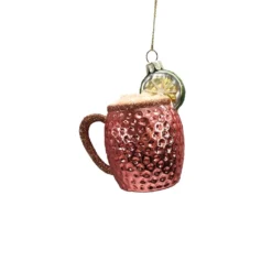 Coupon 😀 Glass Moscow Mule Ornament by Ashland® 😉 -Outlet Yuletide Joy Store 10701863 3