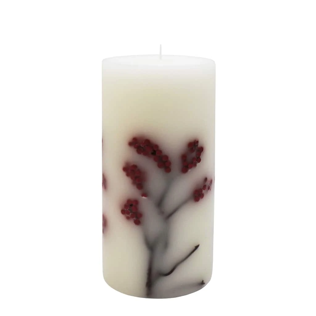 New 🥰 3" x 6" Twig & Berry Scented Pillar Candle by Ashland® ❤️ 4 New 🥰 3" x 6" Twig & Berry Scented Pillar Candle by Ashland® ❤️ - Image 2