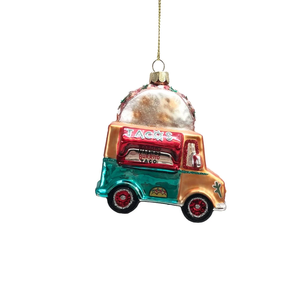 Best Sale ⭐ Glass Taco Truck Ornament by Ashland® 🌟 5 Best Sale ⭐ Glass Taco Truck Ornament by Ashland® 🌟 - Image 3