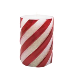 Buy 🎉 3" x 4" Peppermint Pillar Candle by Ashland® ✨