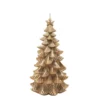 Deals ⌛ 5" x 10" Gold 🤩 Christmas Tree Candle by Ashland® 🧨 -Outlet Yuletide Joy Store 10701954 1