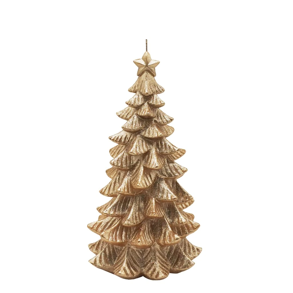 Deals ⌛ 5" x 10" Gold 🤩 Christmas Tree Candle by Ashland® 🧨 3 Deals ⌛ 5" x 10" Gold 🤩 Christmas Tree Candle by Ashland® 🧨